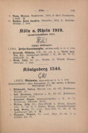 Königsberg 1544