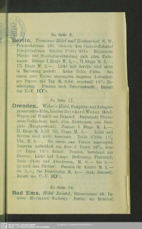 Berichtigungen, Ergänzungen