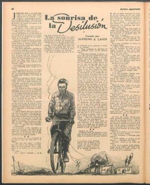 La sonrisa de la desilusión : Cuento por Alfredo A. Lagos