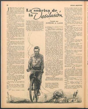 La sonrisa de la desilusión : Cuento por Alfredo A. Lagos
