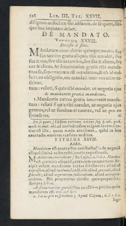 Titulus XXVII.