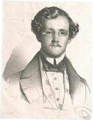 Riedel, Eduard; Portrait - Ansicht