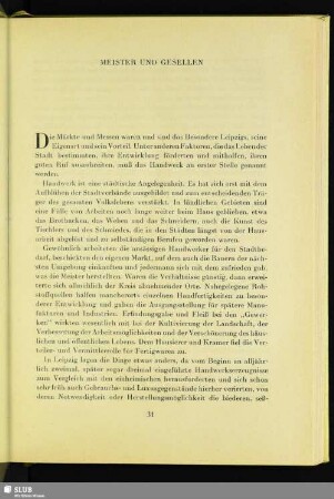 Meister Und Gesellen