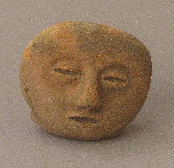 Head of a clay figure