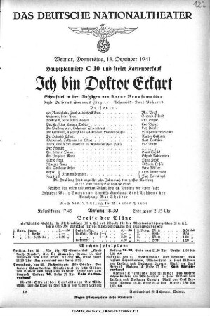 Ich bin Doktor Eckart