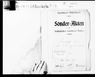 Ausländer feindlicher Staaten,. Beschäftigung ausländischer Arbeiter. Beiheft. (betr. Rhein.-Westf. Elektrizitätswerk).