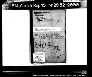 Die dem F. Dunkmann in Aurich erteilte Erlaubnis zum Betrieb einer Druckerei