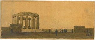 Pfann, Paul; Bingerbrück - Elisenhöhe; Bismarck-Nationaldenkmal - Perspektive