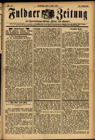 Ausgabe vom Dienstag, den 02. Juli 1895.