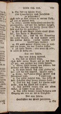 155-160, Psalm 121 - 130.