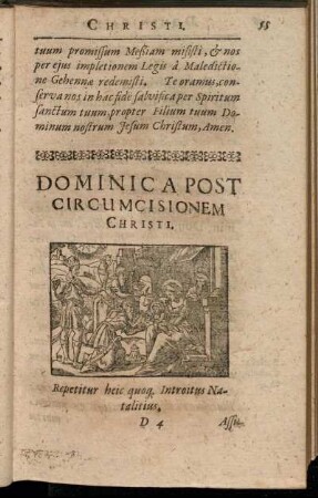 Dominica Post Circumcisionem Christi.