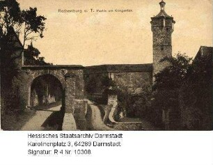 Rothenburg ob der Tauber, Klingentor