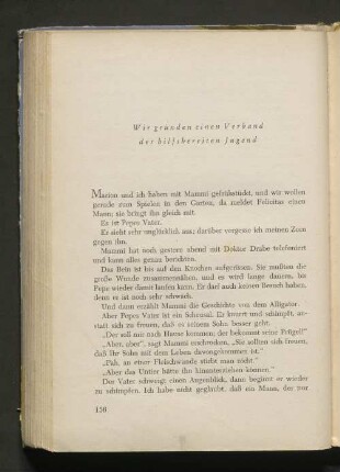 Wir gründen einen Verband der hilfsbereiten Jugend