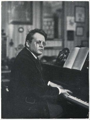 Fotografie von Max Reger (1873-1916)