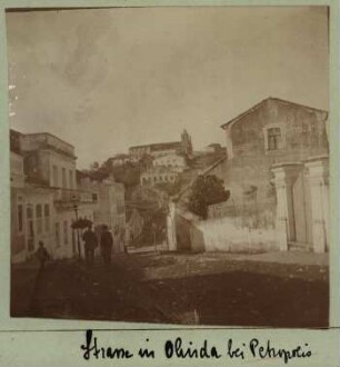 Straße in Olinda bei Petropolis