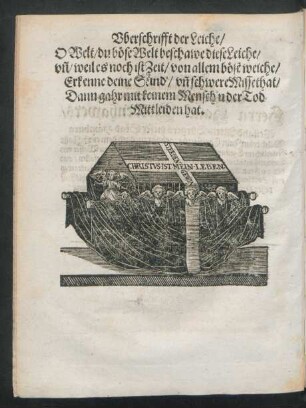 Uberschrifft der Leiche/