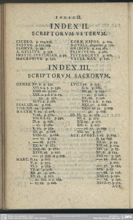 Index III. Scriptorum Sacrorum