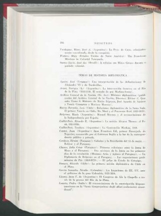 Temas de historia diplomática