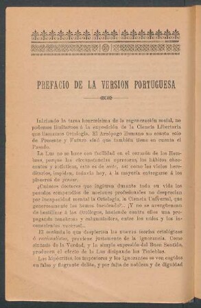 Prefacio de la versión portuguesa