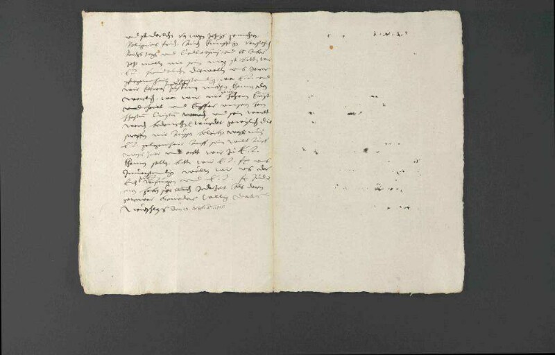 Handschreiben Herzog Christophs von Württemberg an Pfalzgraf Wolfgang bezüglich des Landgrafen Philipp von Hessen sowie Religionsangelegenheiten.