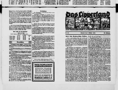 Titelseite einer Zeitung