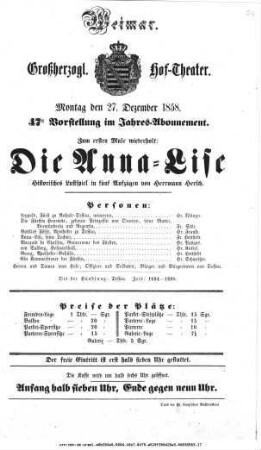 Die Anna=Lise