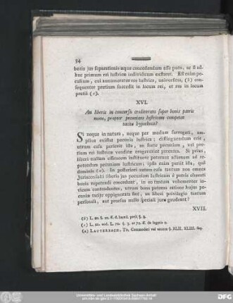 XVI. An liberis in concursu creditorum super bonis patris moto, propter pecuniam lustricam competat tacita hypotheca?