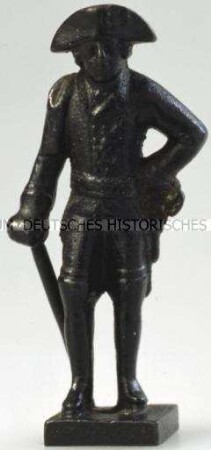 Miniaturstandbild König Friedrichs II. von Preußen