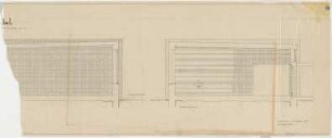 Grund, Peter; Bad Vilbel; Ernst Reuter Schule - Klinkerschichten Pavillons (Wandabwicklung)