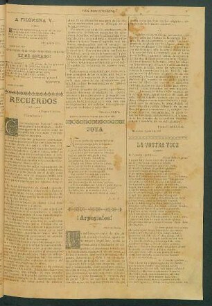 La vostra voce
