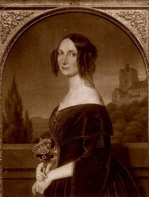 Bildnis von Friederike (1811-1902), Herzogin von Anhalt-Bernburg