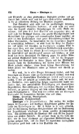 Theologen als Jugendlehrer
