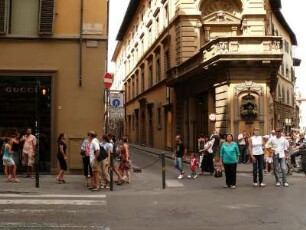 Einkaufsstraße Via dei Tornabuoni