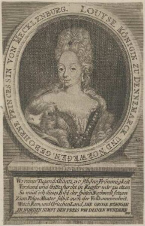 Bildnis von Louyse, Königin von Dänemark