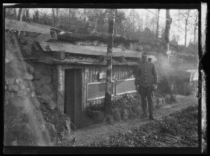 Kompanie-Führer-Unterstand im Bray-Lager (Dep. Aisne, Frankreich)