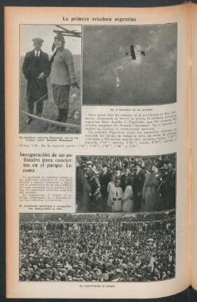 La primera aviadora argentina