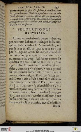 Peroratio primi ivdicii