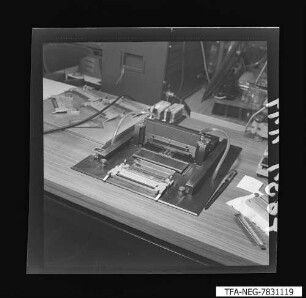 Apparatur für VQA15-Herstellung, Foto 1978