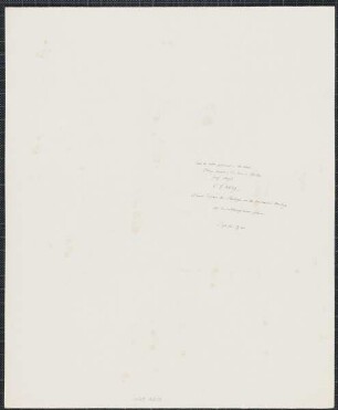 Icones Professorum Marpurgensium — Bildnis des Christian Friedrich Kling (1800-1862) — Rückseite