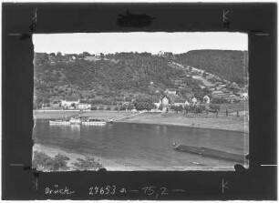 Diesbar. Diesbar und Löbsal - Elbe mit Dampfer