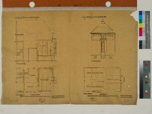 Grundriss vom Erweiterungsbau der Landesbibliothek Kiel