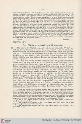 8: Das Gladiatorenmosaik von Kreuznach
