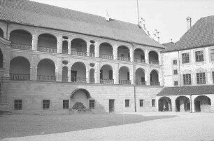 Landshut: Burg Trausnitz, Innenhof