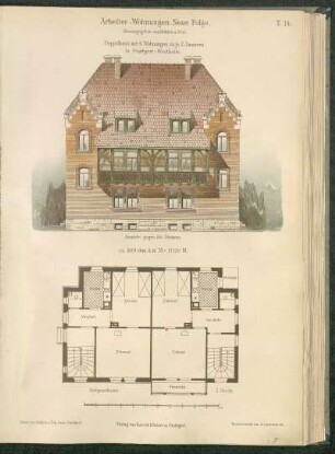 Doppelhaus in Stuttgart-Westheim