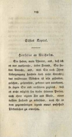 Eilftes Kapitel