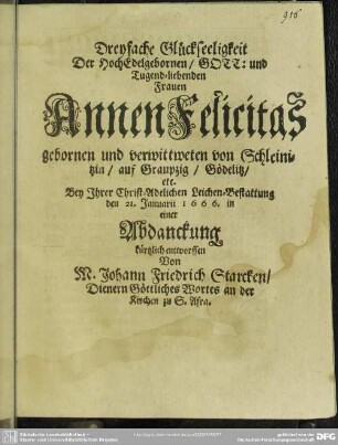 Abdankung : Abdanckung