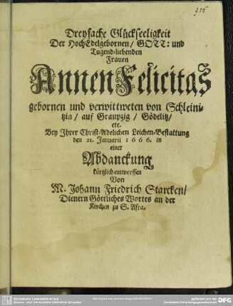 Abdankung : Abdanckung