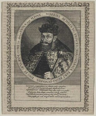 Bildnis des Gabriel Bethlen, Fürst von Siebenbürgen