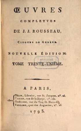 Recueil De Lettres, 1
