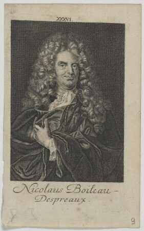 Bildnis des Nicolaus Boileau-Despreaux